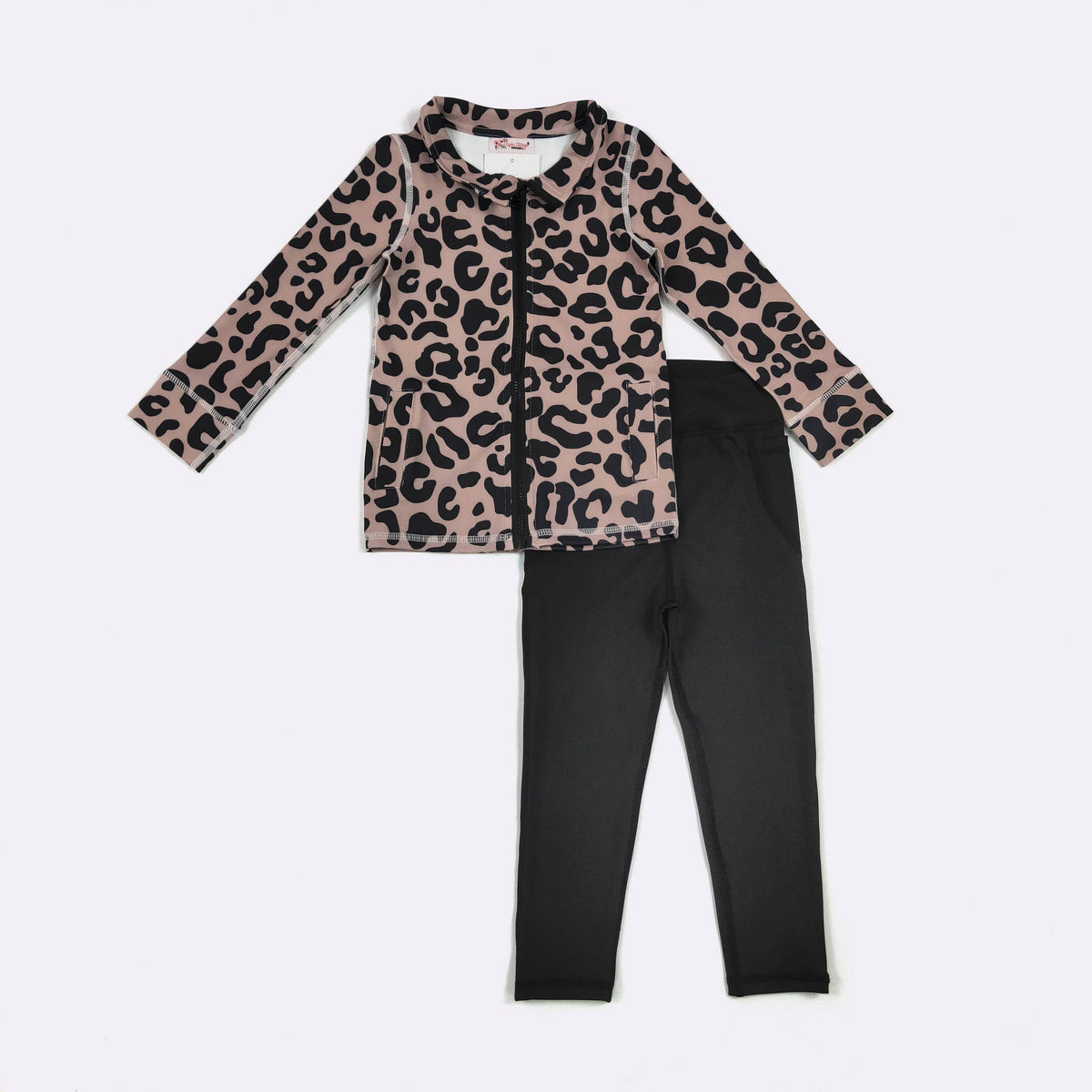 Copper Leo Athletic Girls Set