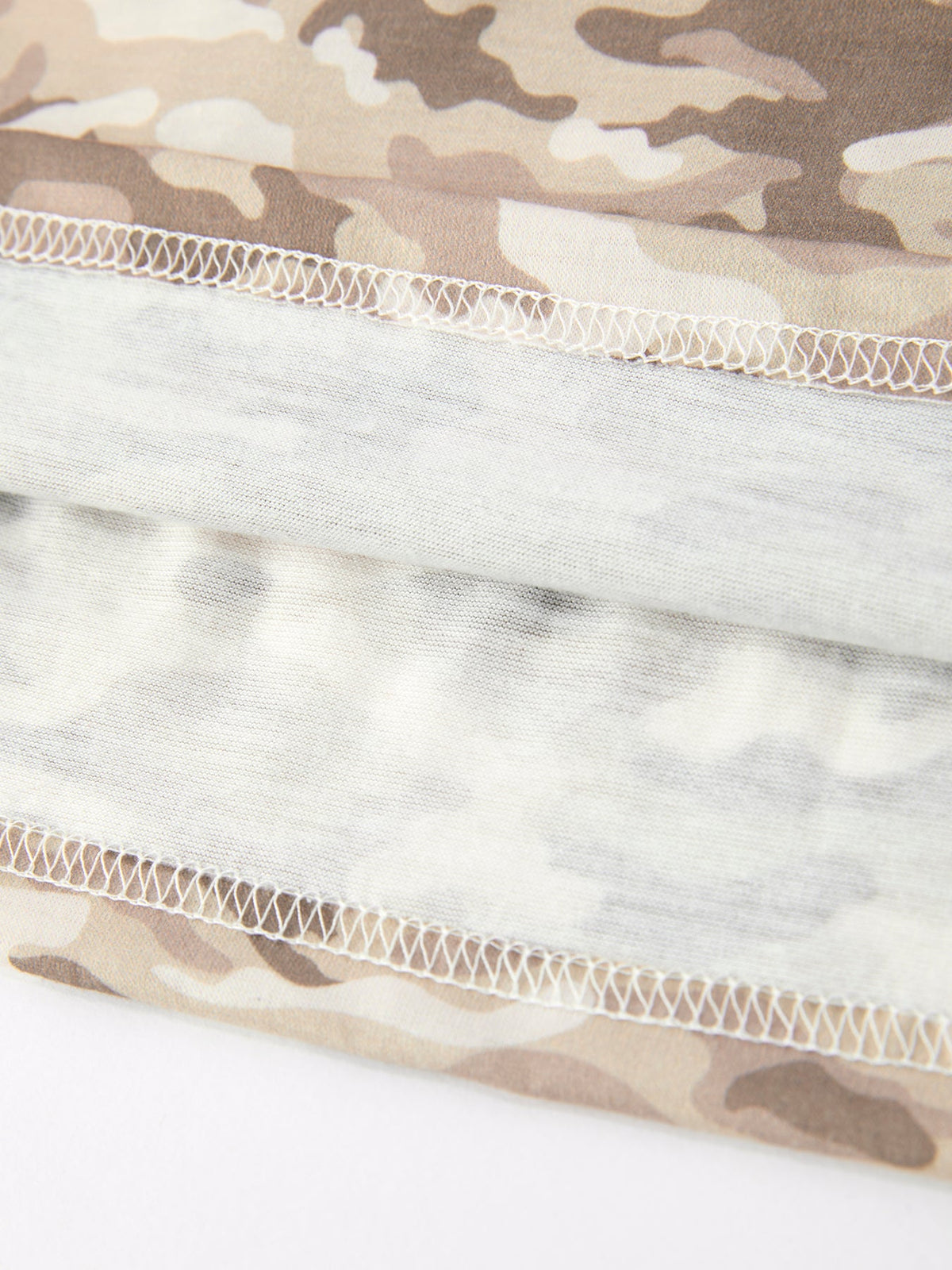 Duck Smocked Camo Girl Dress Bow Detail