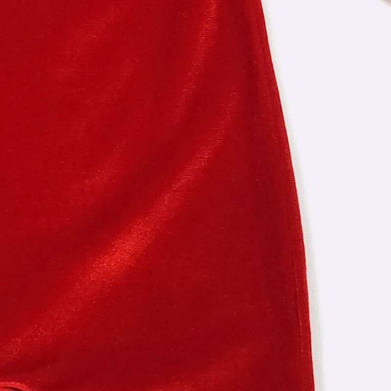 Red Velvet Baby Romper