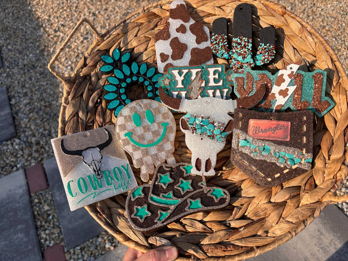 Howdy Yall Car Freshie Bundle (10 Freshies/Mix of scents)