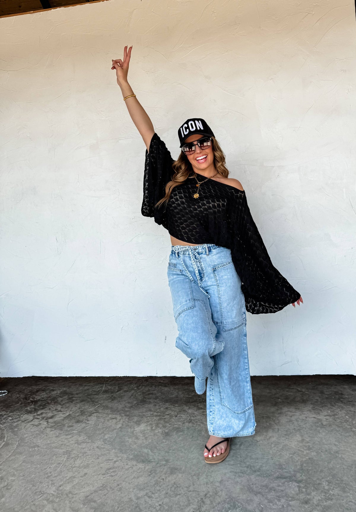 JOVIE TIE WAIST JEANS