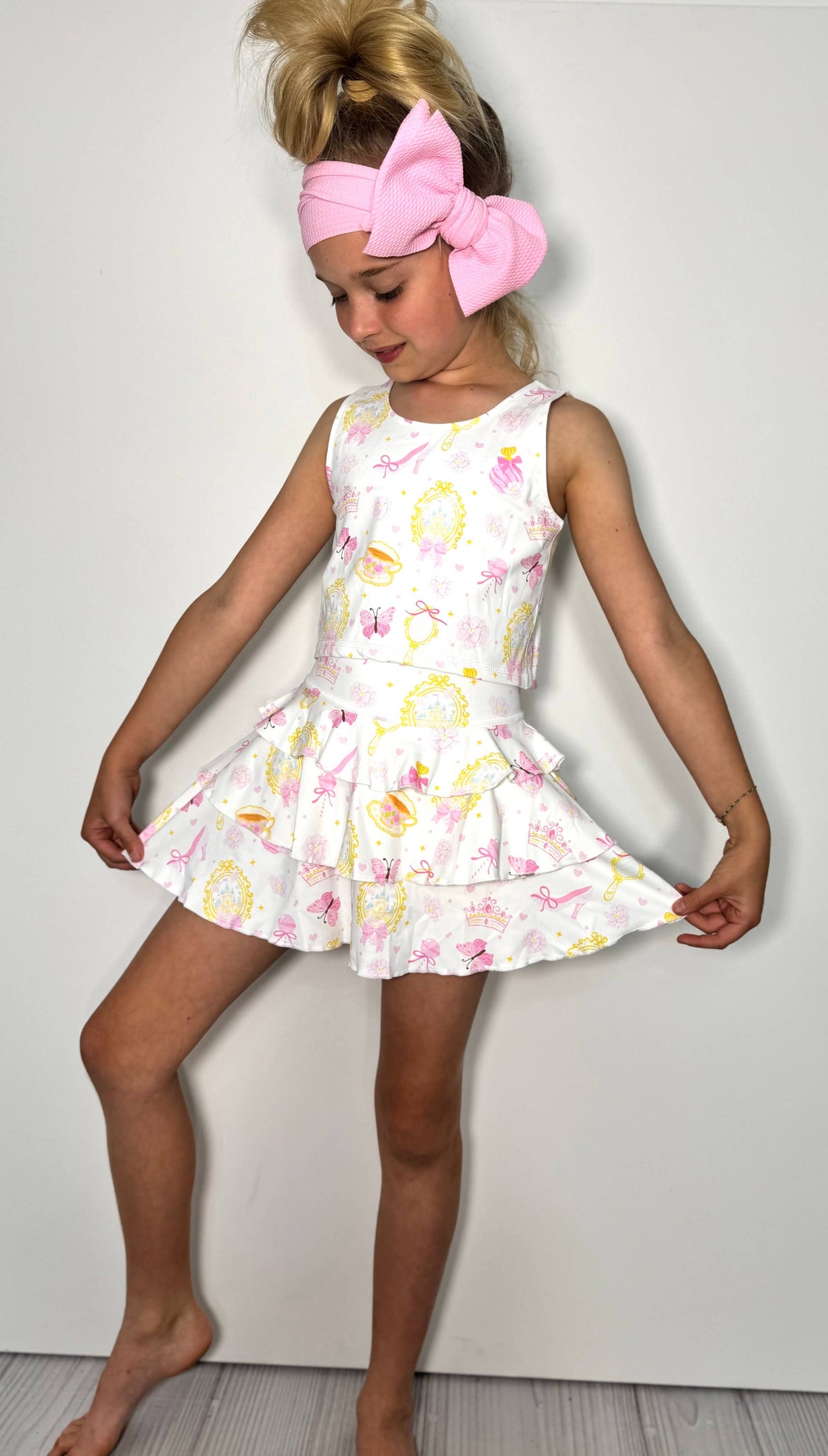 Princess Girls Skort Set