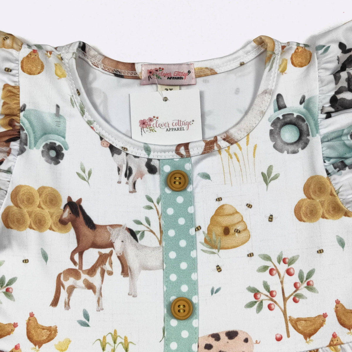 Hobby Farm Fall Girls Dress