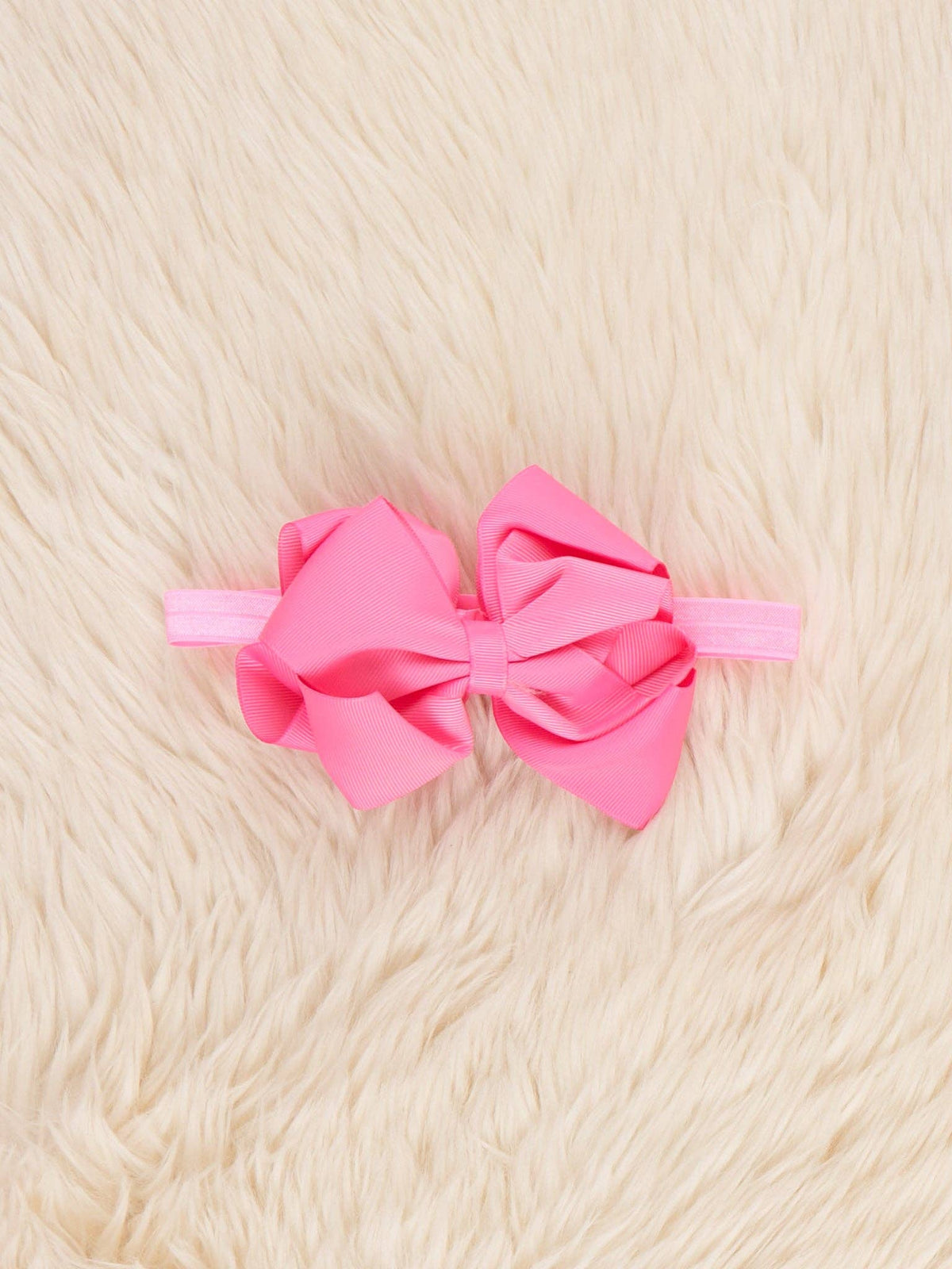 Double Layer Bow Headband 5 Inch - 29 Colors Available