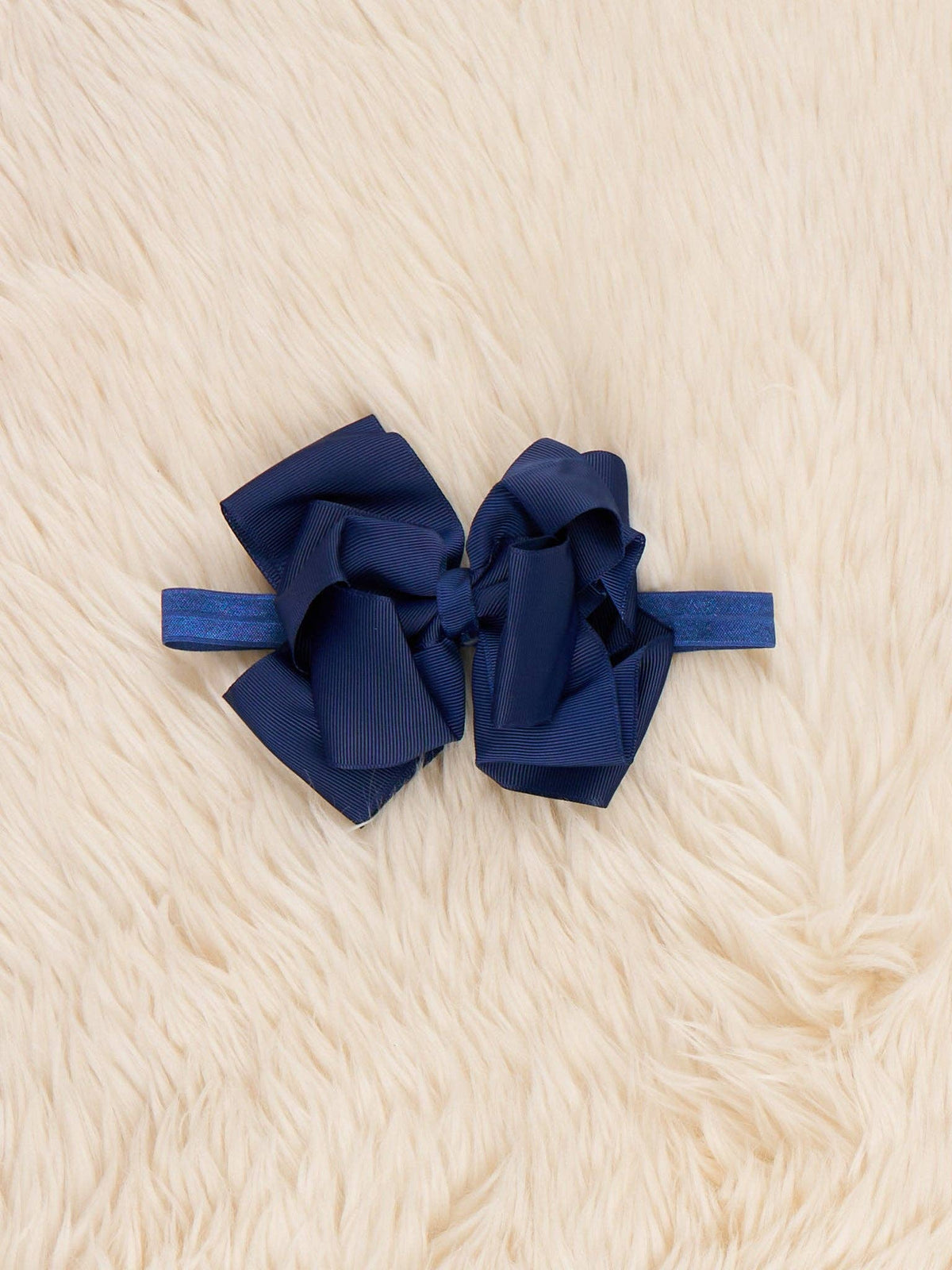 Double Layer Bow Headband 5 Inch - 29 Colors Available