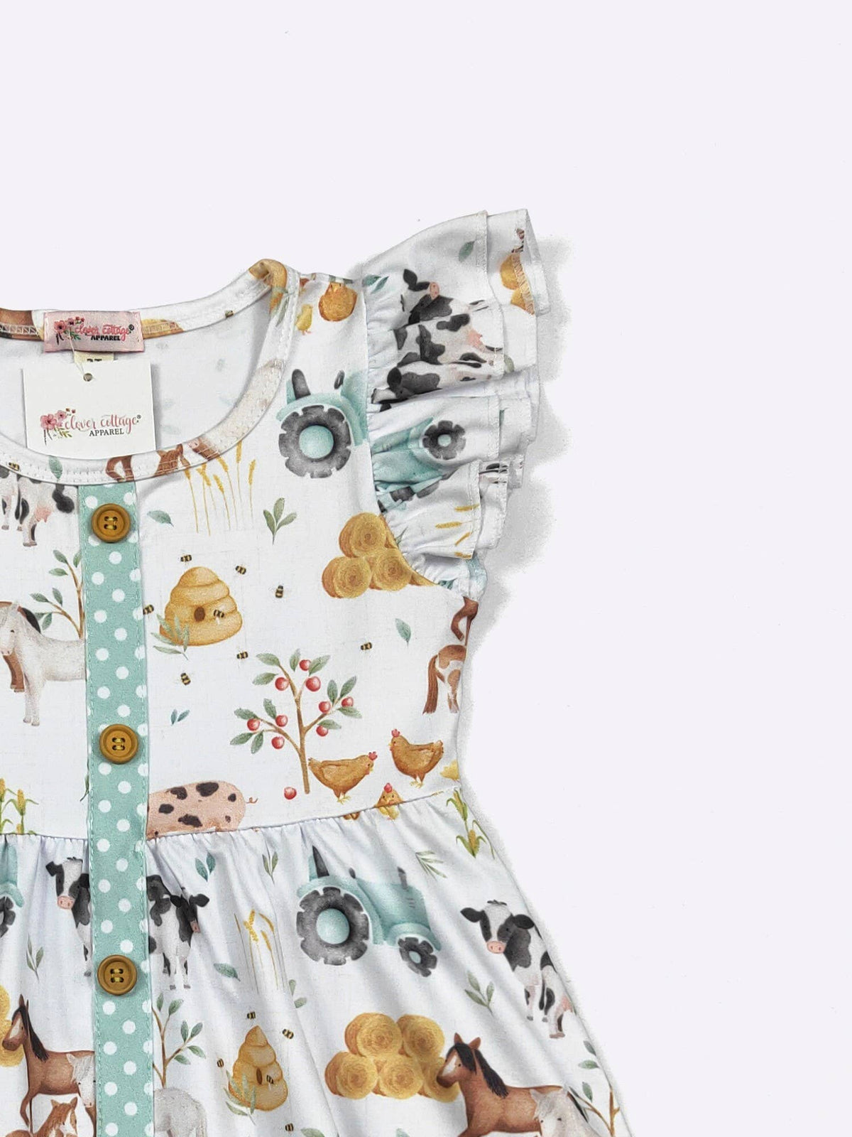 Hobby Farm Fall Girls Dress