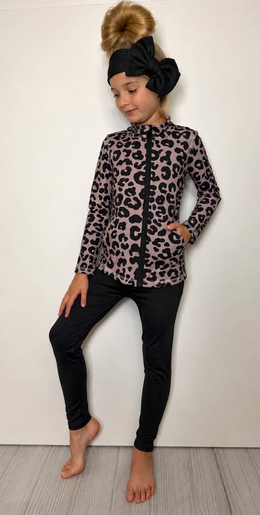 Copper Leo Athletic Girls Set