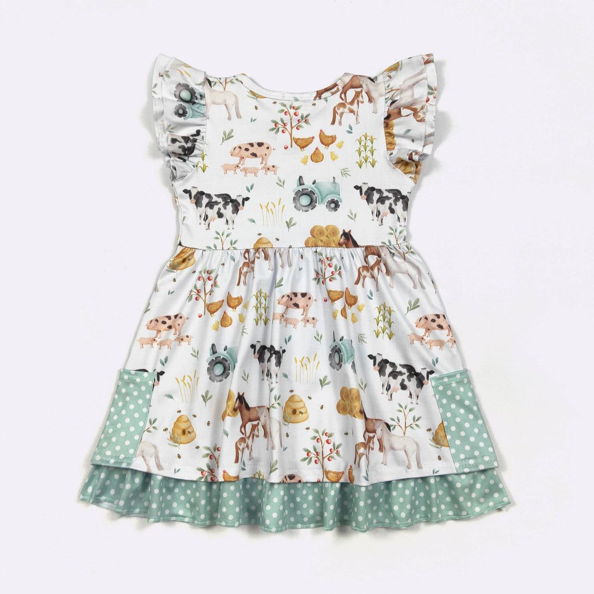 Hobby Farm Fall Girls Dress
