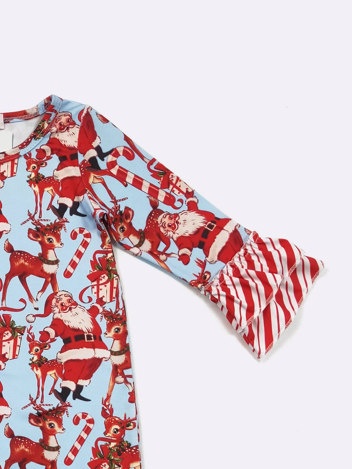 Santa Blues Baby Romper