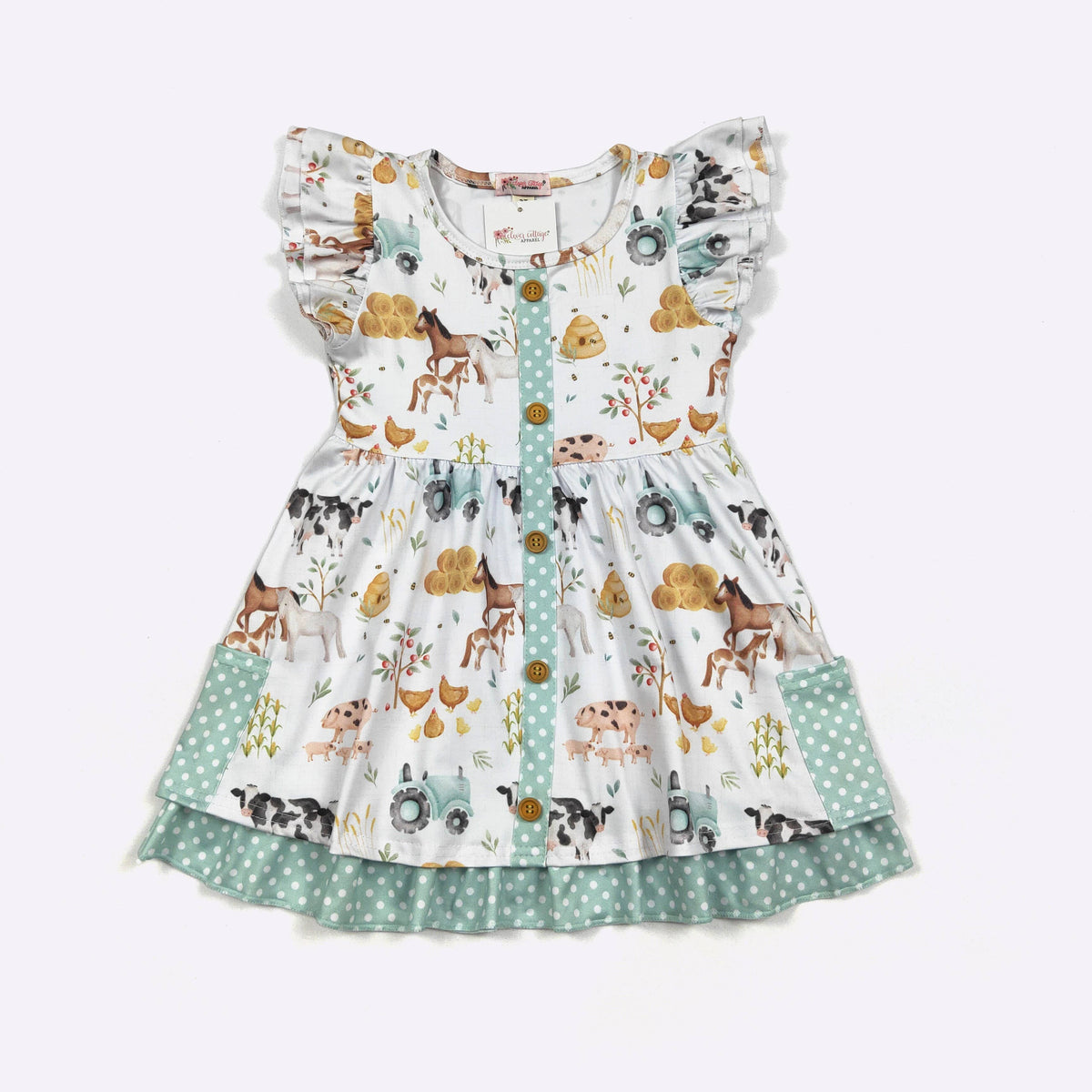 Hobby Farm Fall Girls Dress
