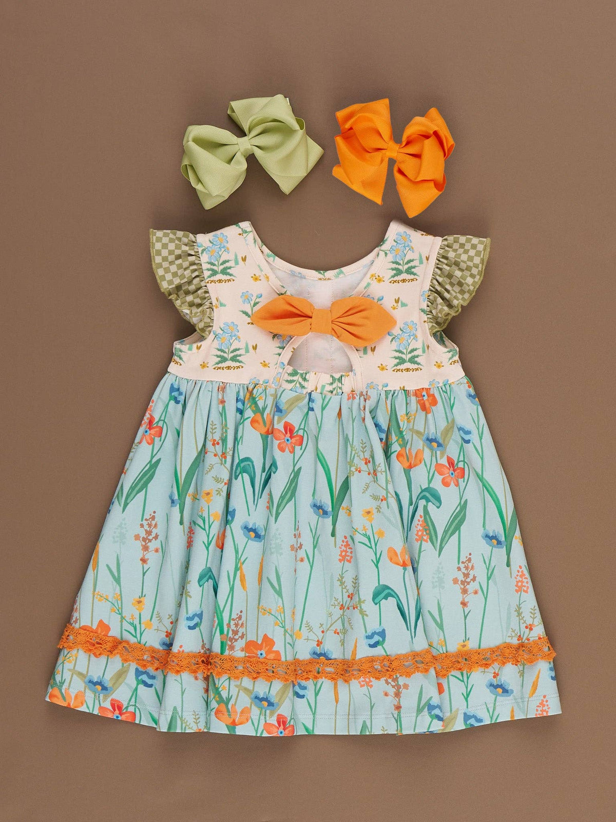 Into the Meadows Ruffle Dress