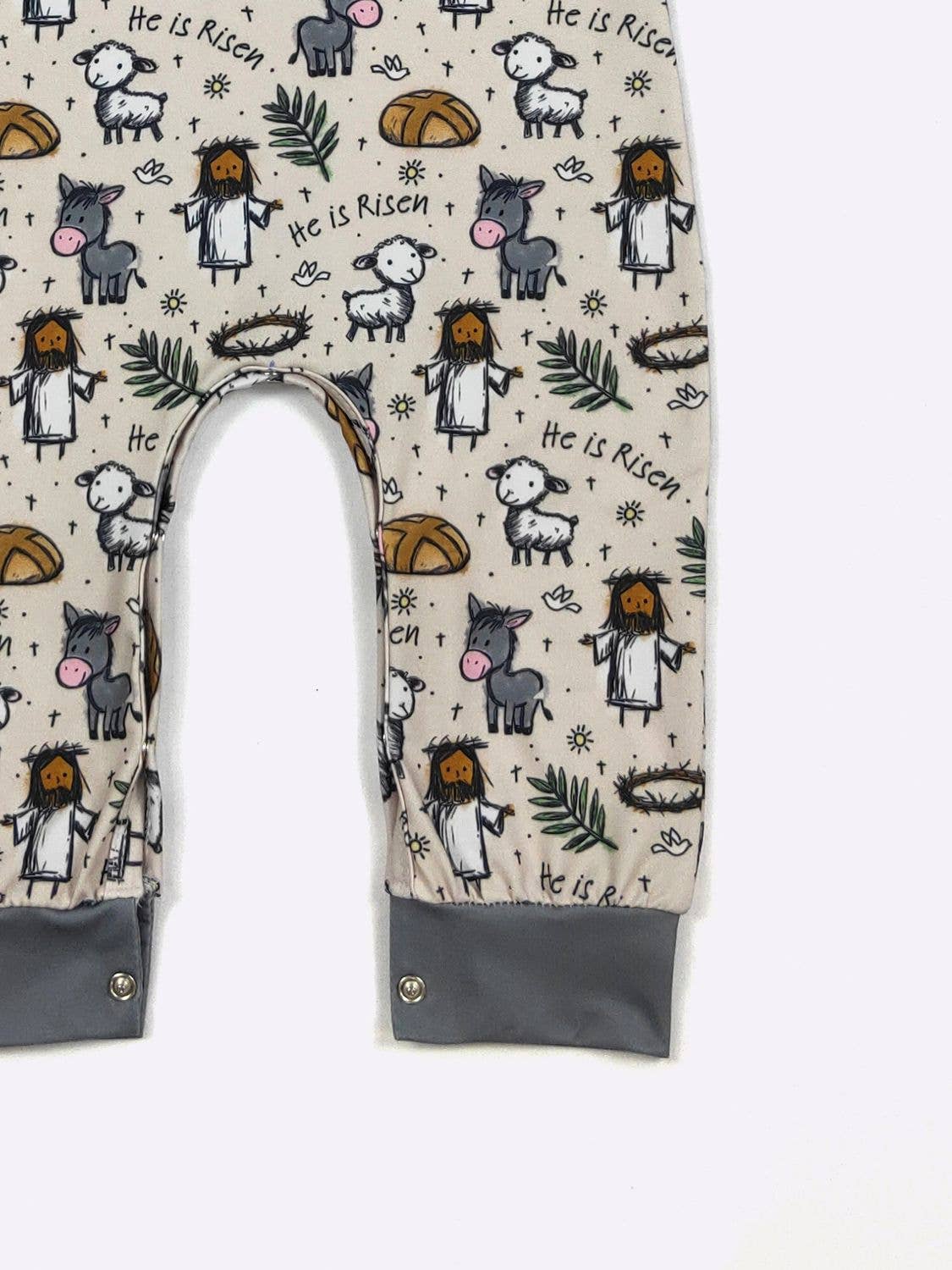 He is Risen Boy Romper