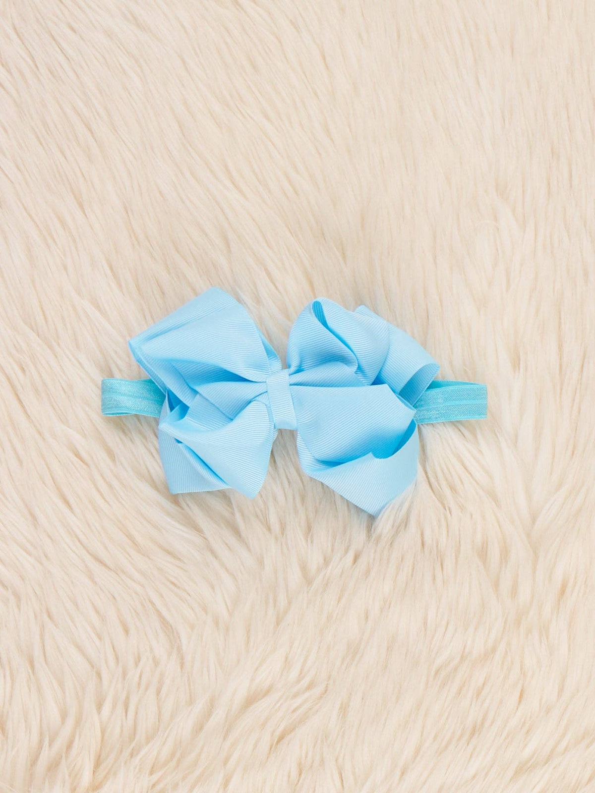 Double Layer Bow Headband 5 Inch - 29 Colors Available