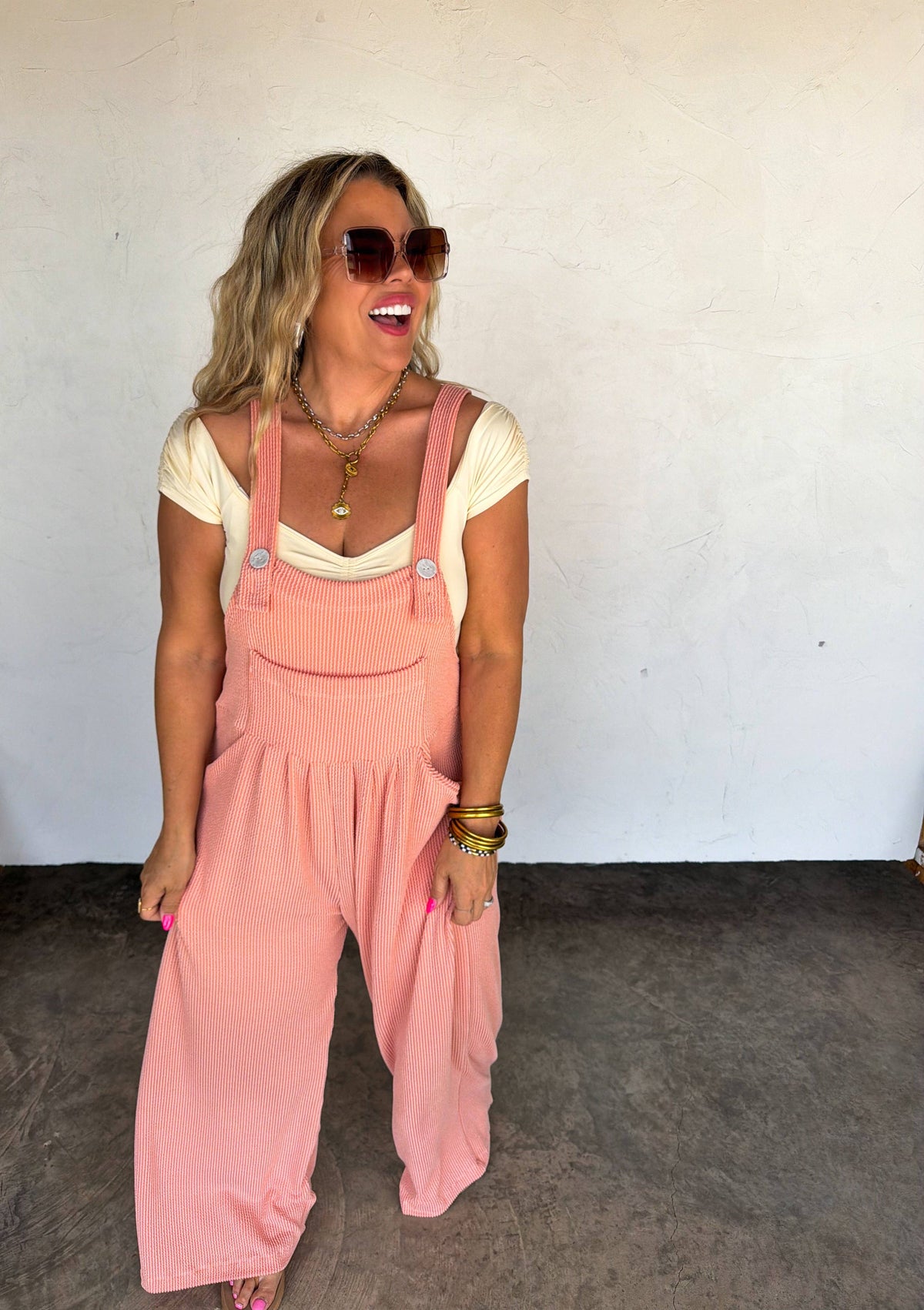 SPRING KARLI BOHO OVERALLS