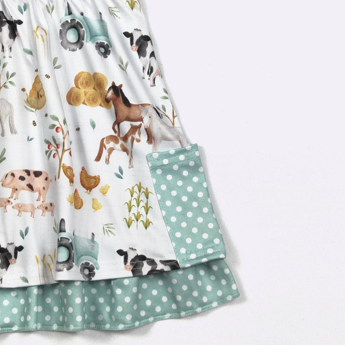 Hobby Farm Fall Girls Dress
