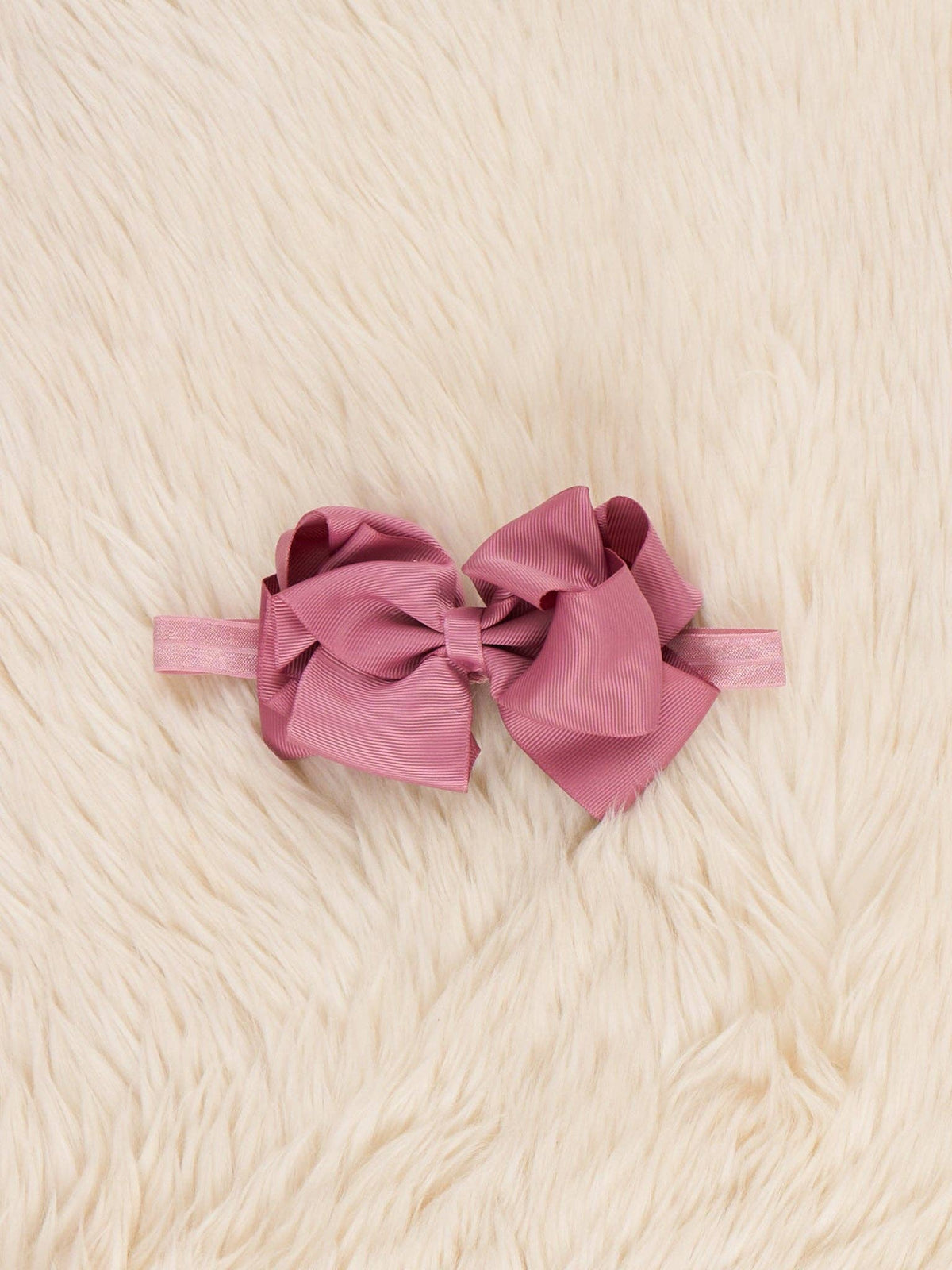 Double Layer Bow Headband 5 Inch - 29 Colors Available