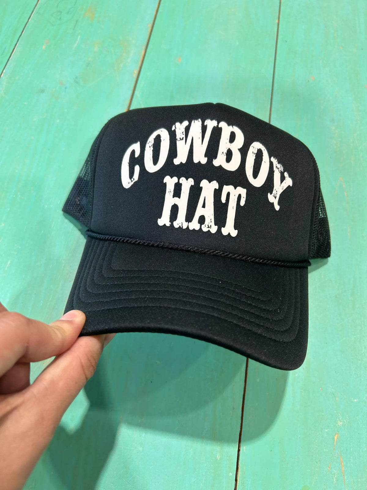 Cowboy Hat Trucker Hat