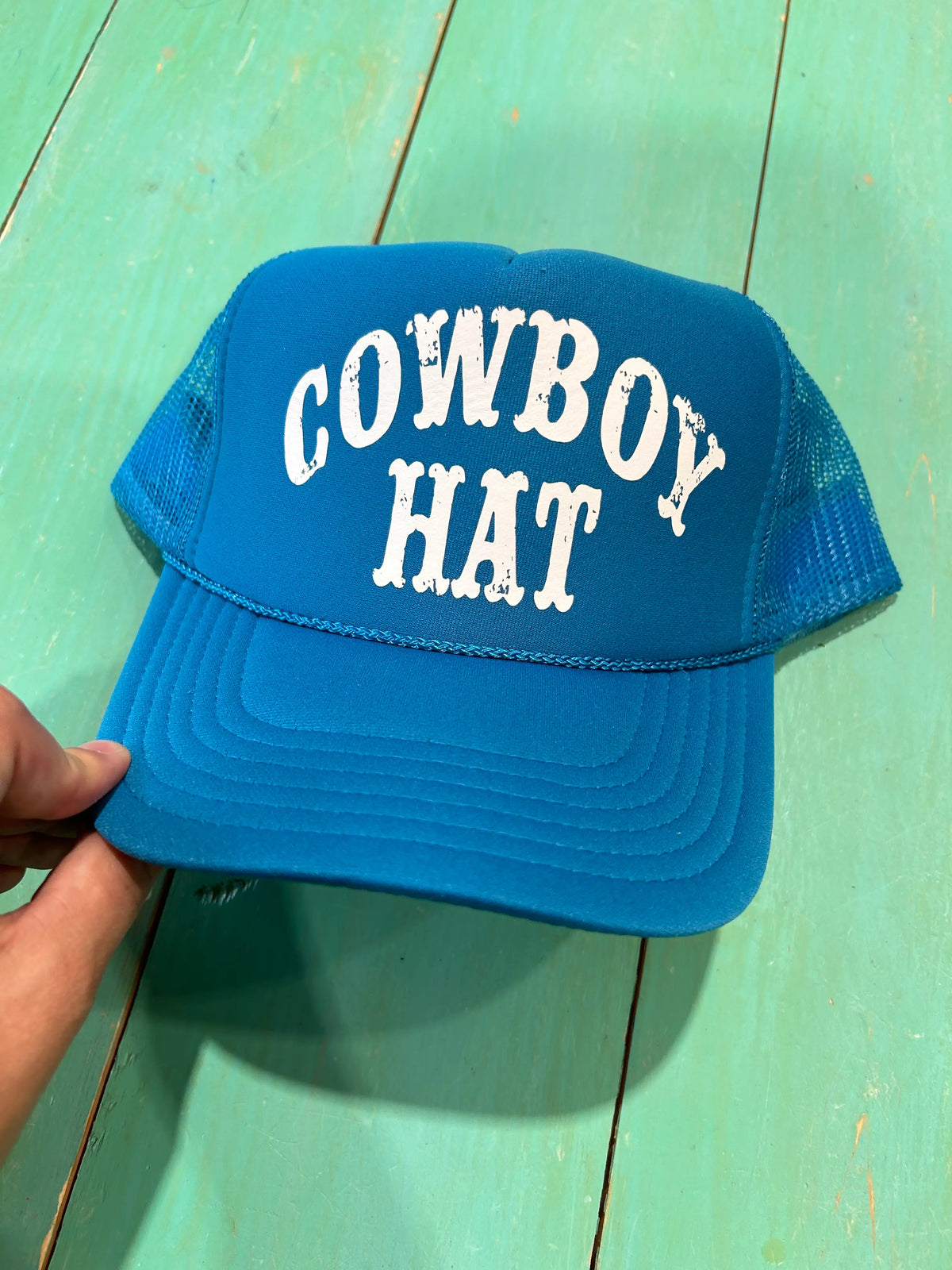 Cowboy Hat Trucker Hat