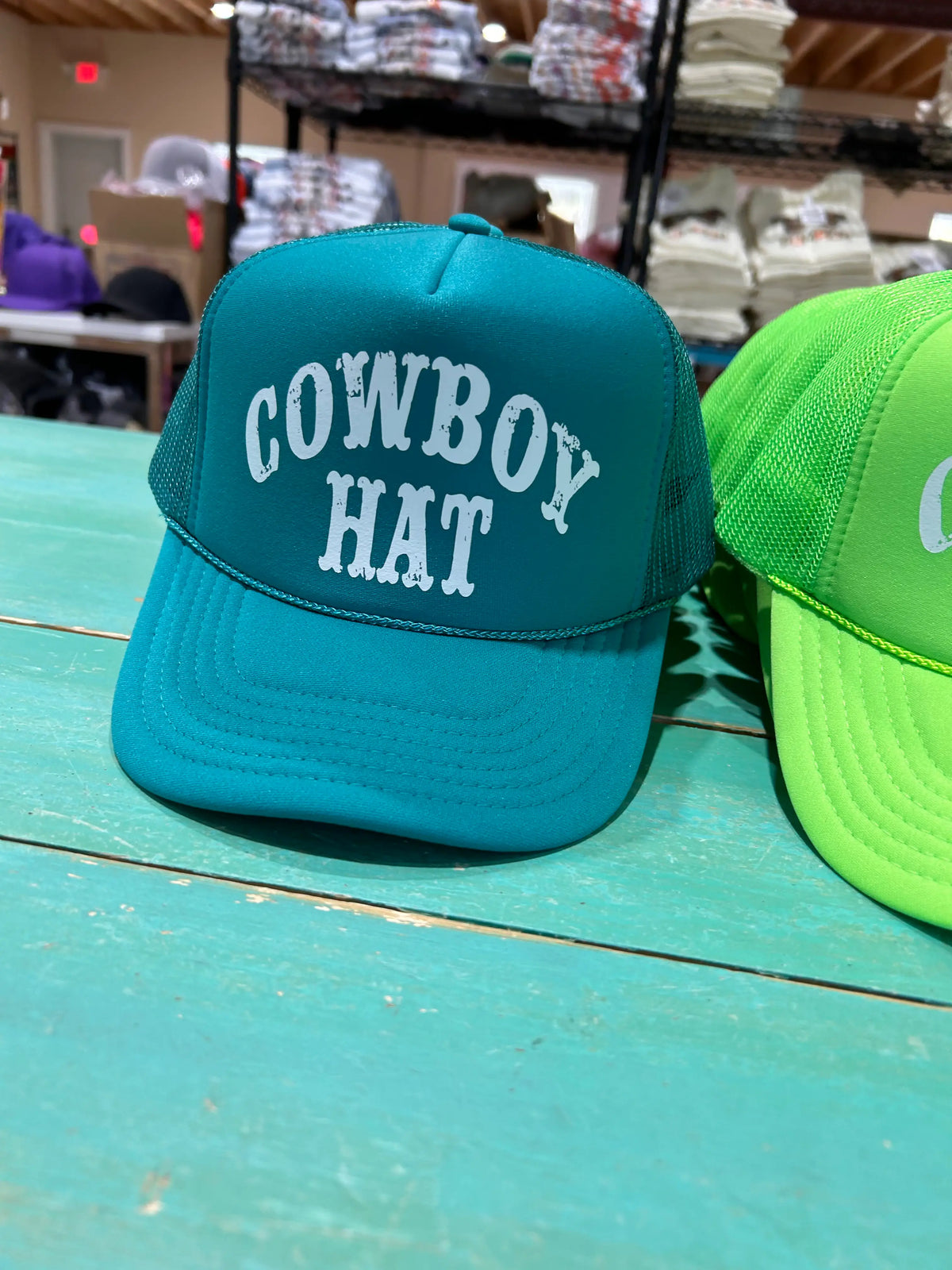Cowboy Hat Trucker Hat