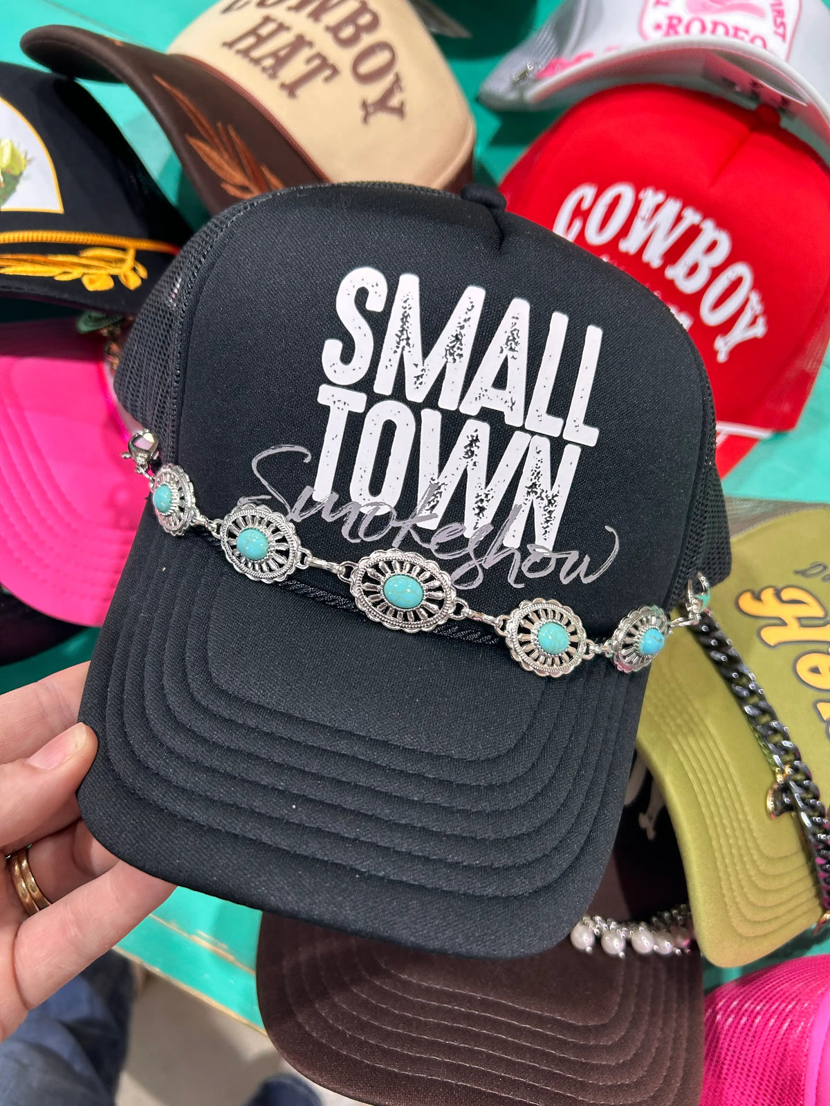 Small Town Smokeshow Trucker Hat