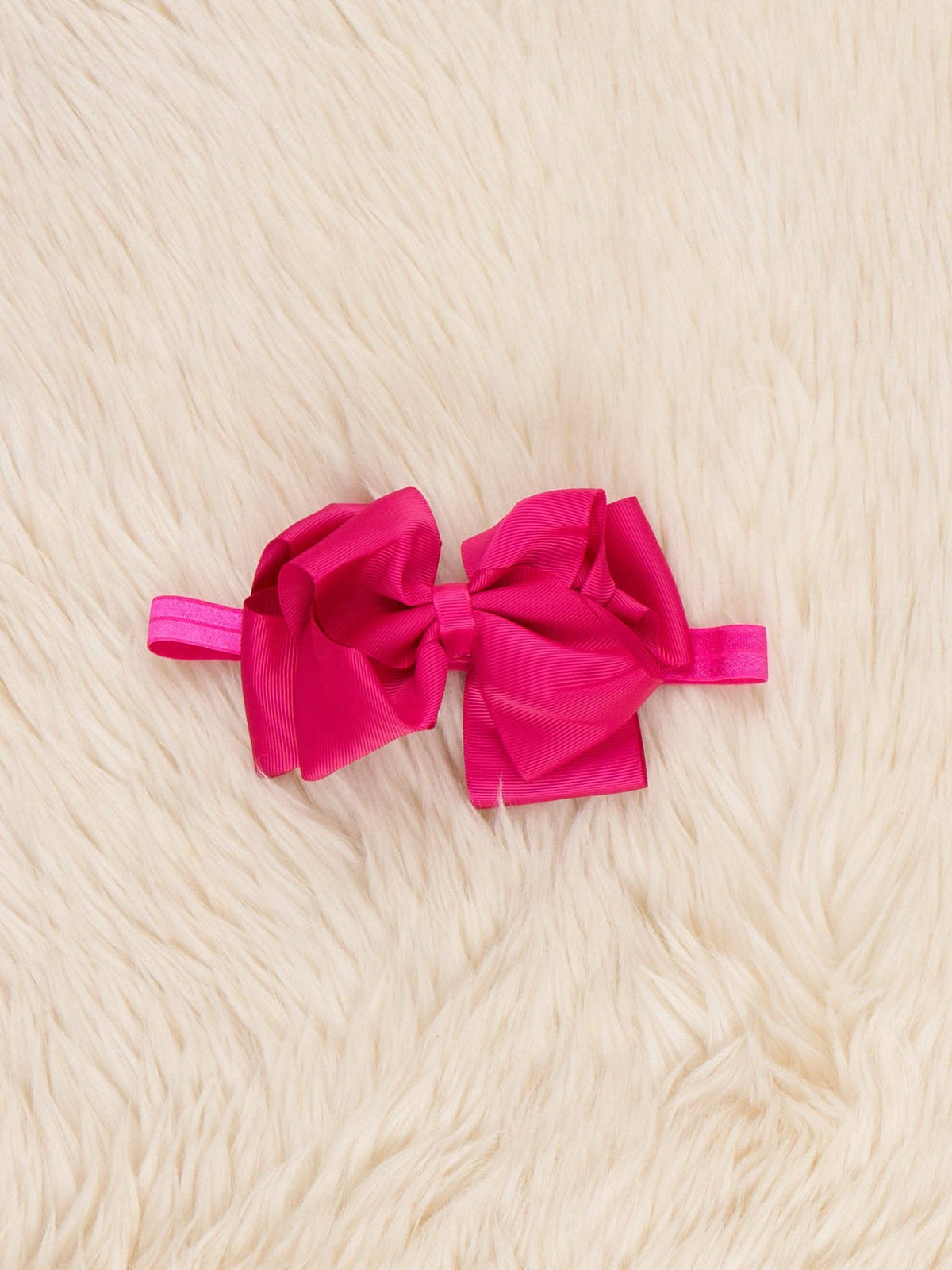 Double Layer Bow Headband 5 Inch - 29 Colors Available