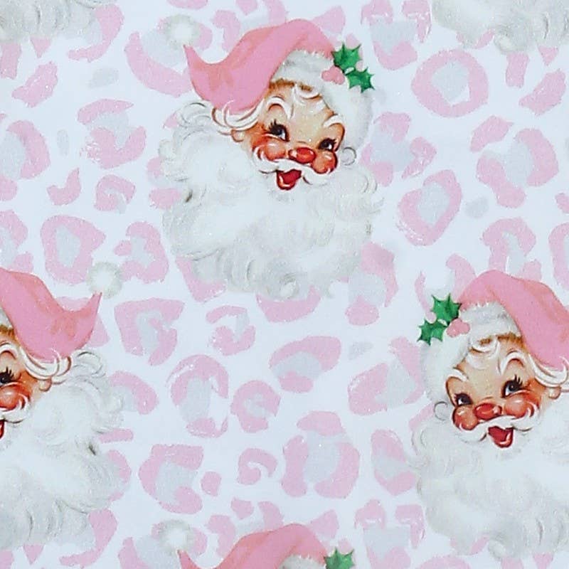Pink Christmas Leo Girls Set