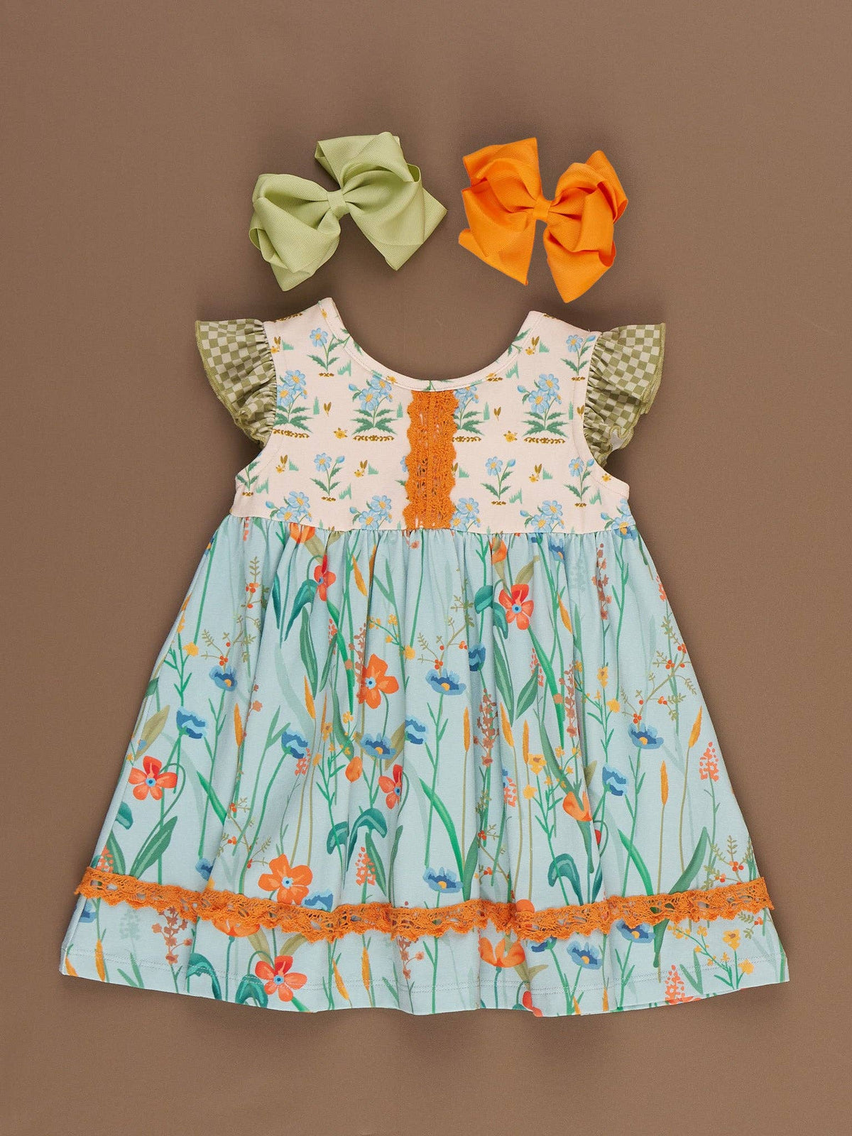 Into the Meadows Ruffle Dress