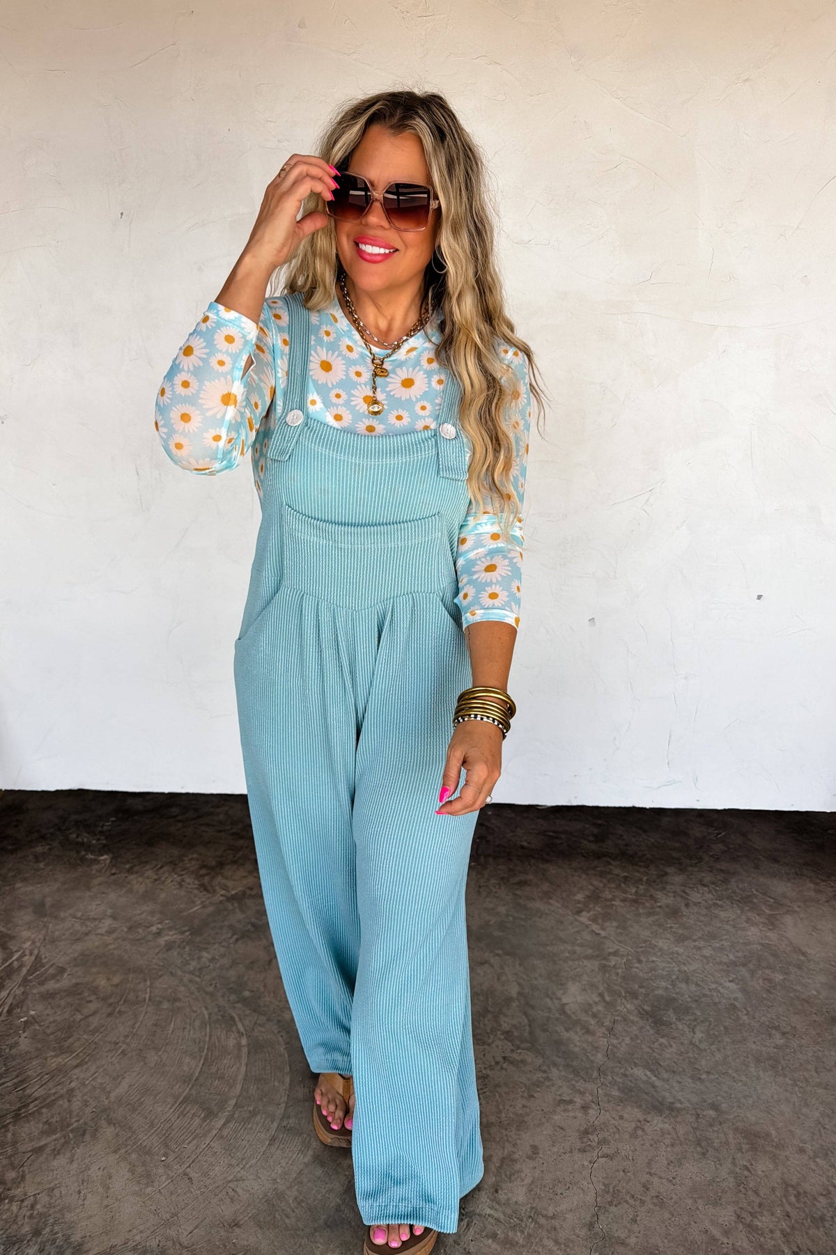 SPRING KARLI BOHO OVERALLS