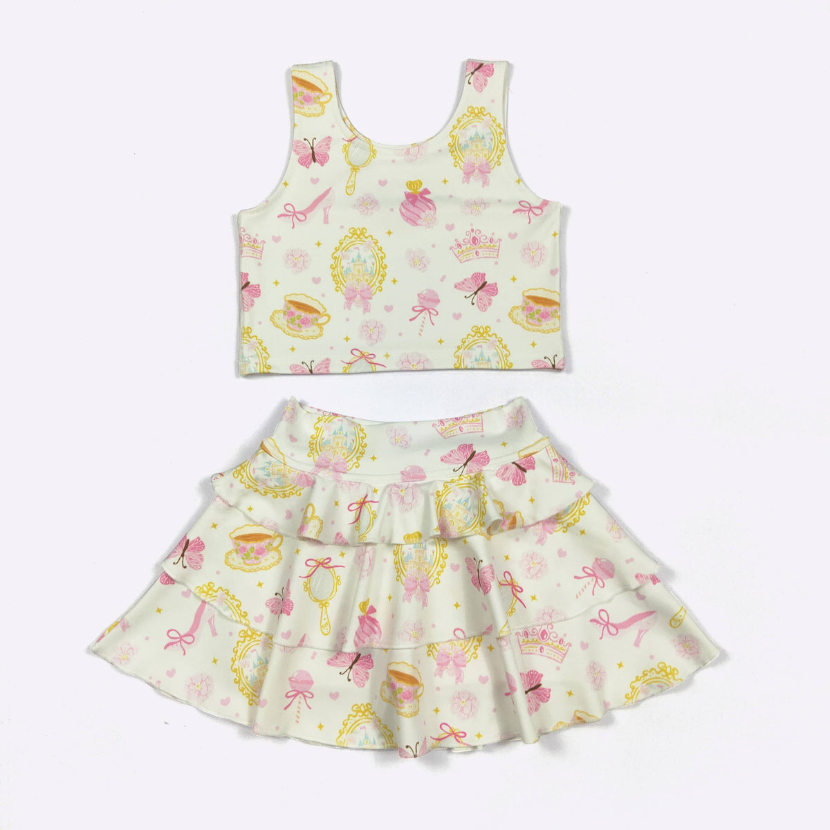 Princess Girls Skort Set