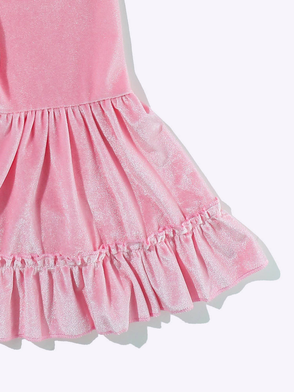 Pink Christmas Leo Girls Set