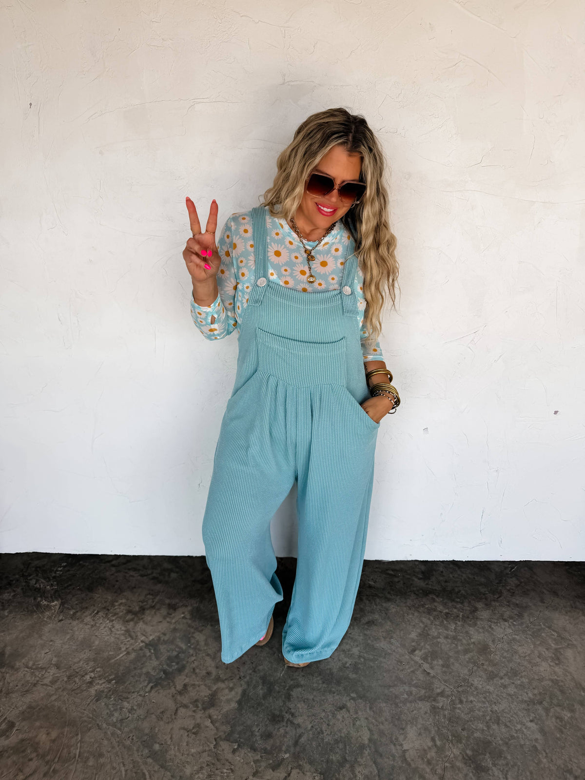 SPRING KARLI BOHO OVERALLS