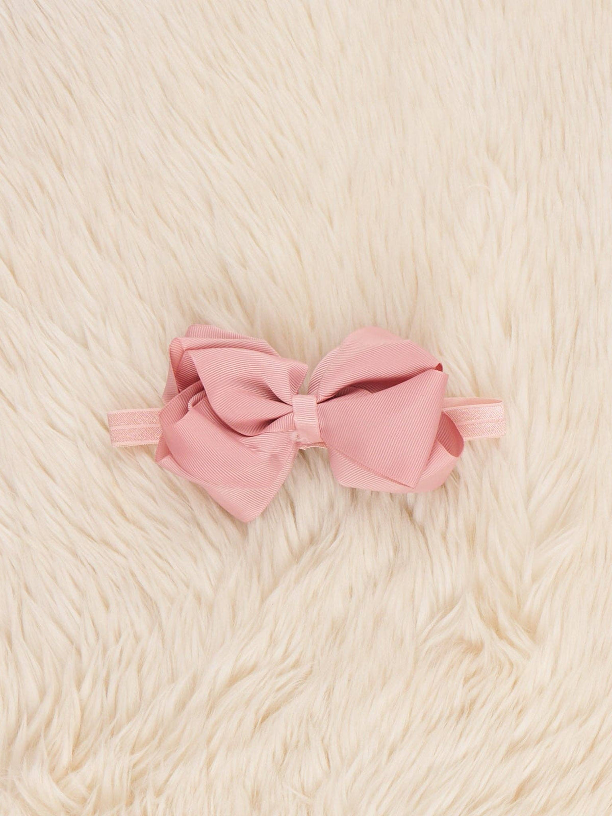 Double Layer Bow Headband 5 Inch - 29 Colors Available