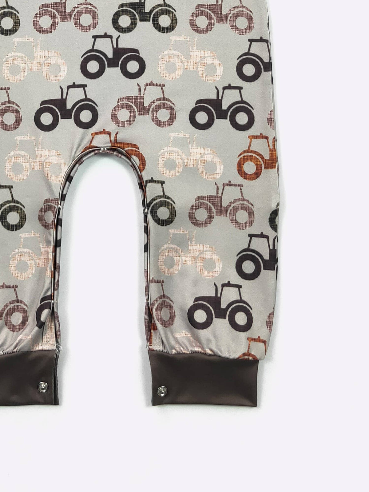 Distressed Tractor Boy Romper