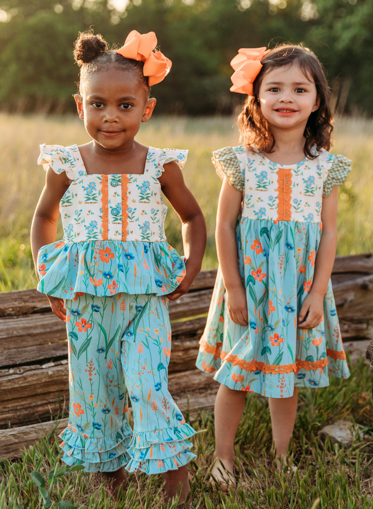 Into the Meadows Ruffle Dress