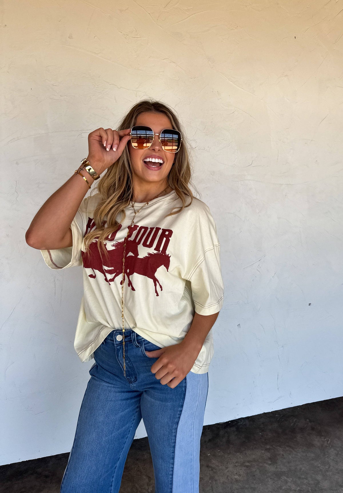 HOLD YOUR HORSES TEE