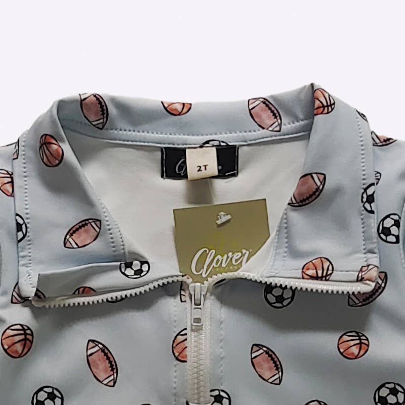 Play Ball Boy Quarter Zip