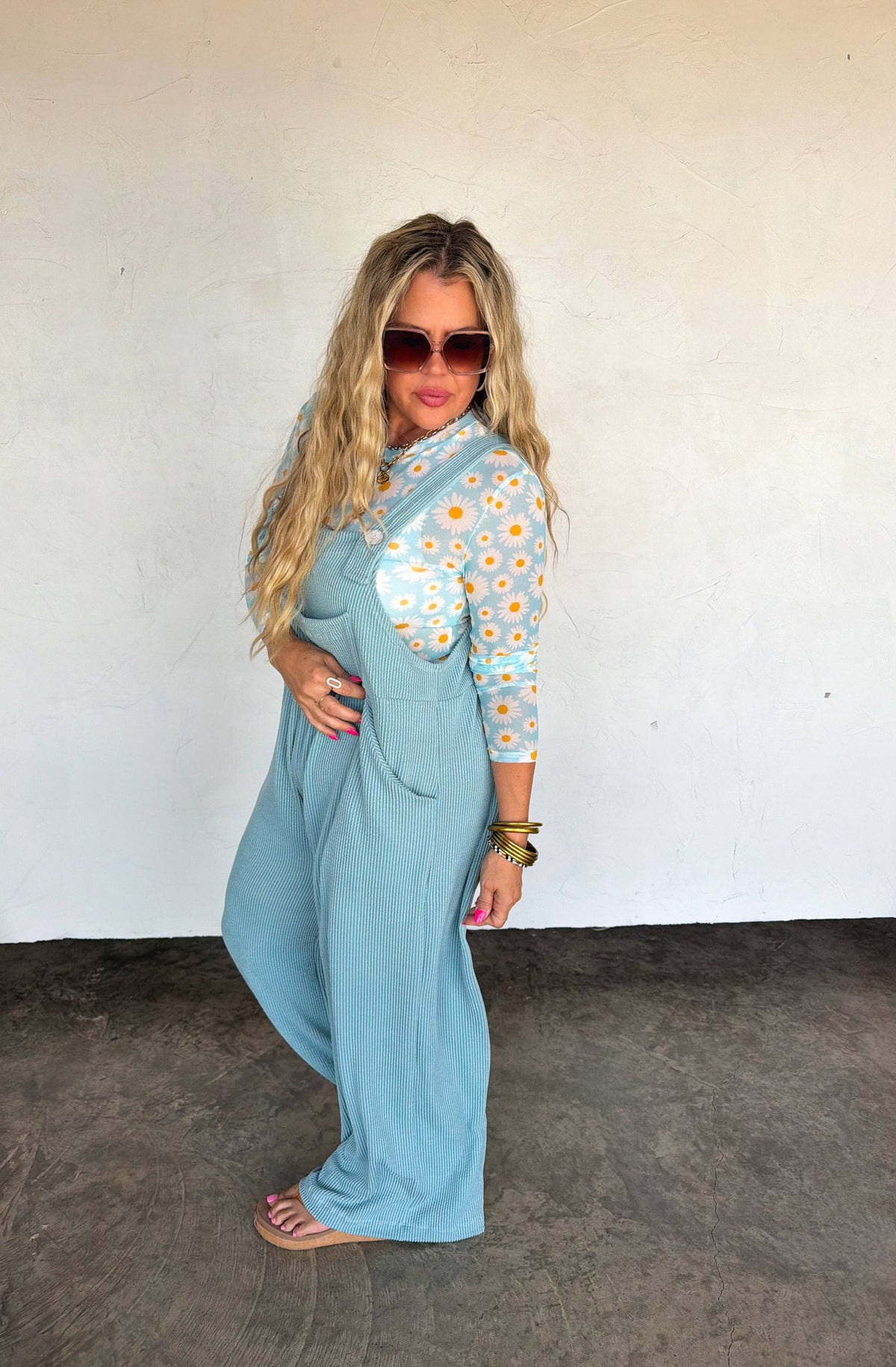SPRING KARLI BOHO OVERALLS