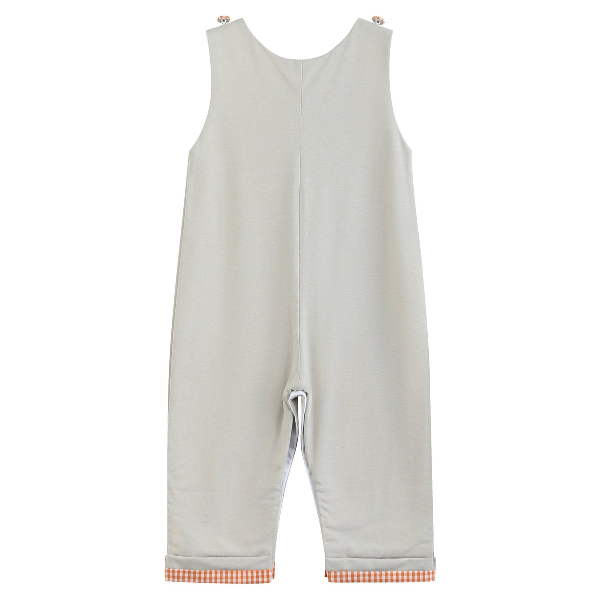 Gray Boo Applique Longalls