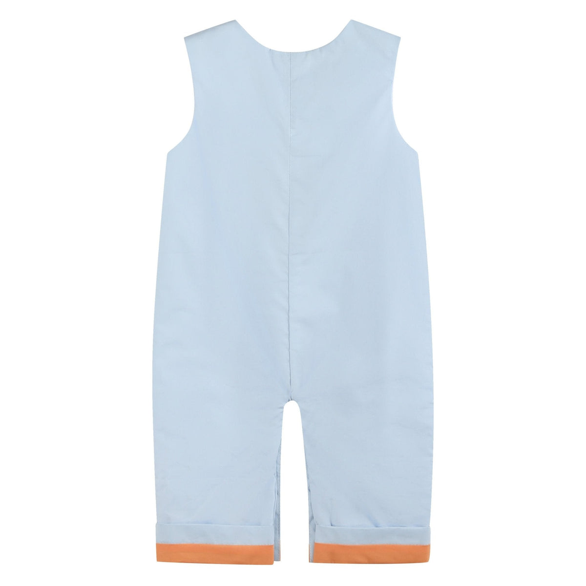 Light Blue Pumpkin Applique Longalls